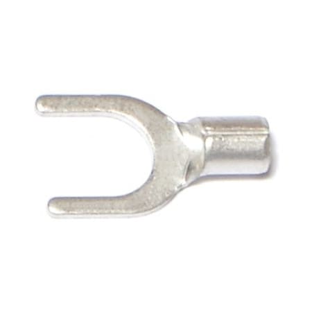 Midwest Fastener Fork Terminal, 14 AWG, Bare Insulated, 20 PK 70108